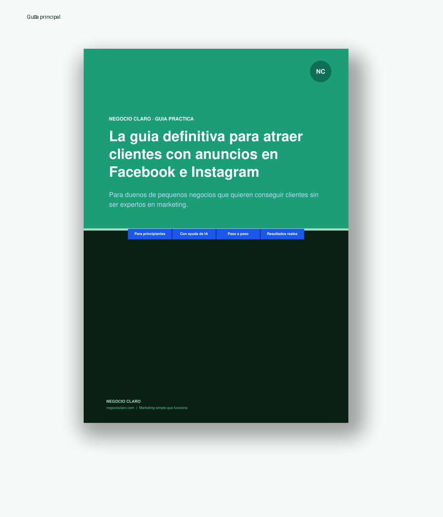 Meta Ads con IA — Guía para conseguir clientes