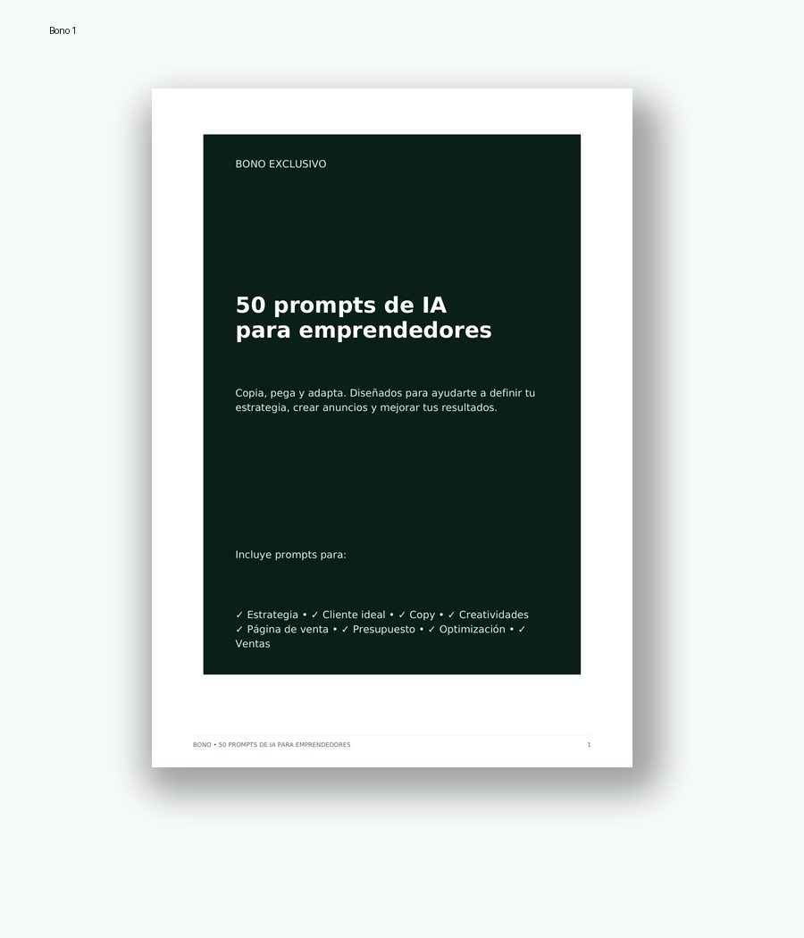 Meta Ads con IA — Guía para conseguir clientes